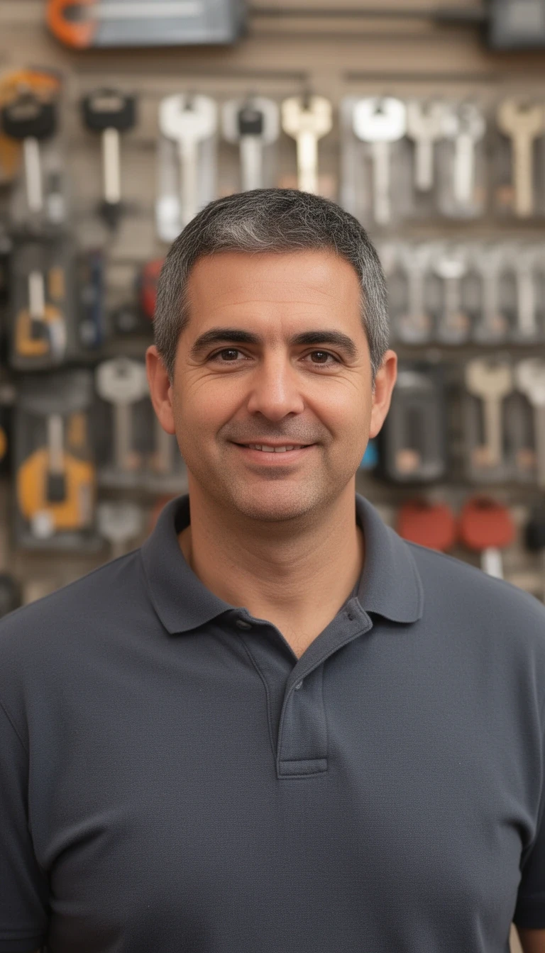 Miguel Espinosa, cerrajero